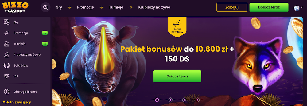 Bizzo Casino online