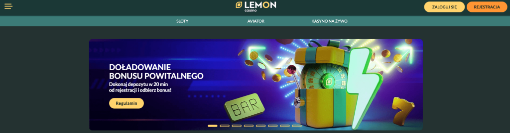 Lemon Casino strona główna