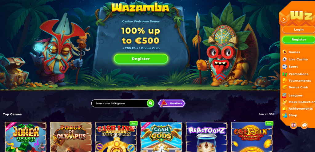 Wazamba Casino